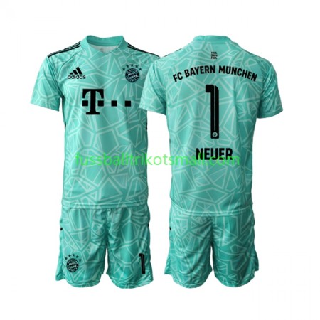 Fußballtrikots Bayern München Manuel Neuer 1 Torwart Kinder 2022-2023 Kurzarm Heimtrikotsatz kaufen